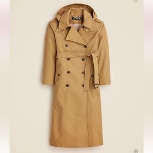 J.Crew Women's Tan Trench Coat